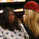 Illustration for article titled Michelle Rodriguez Got Drunk, Made Out With A Model At The Knicks Game